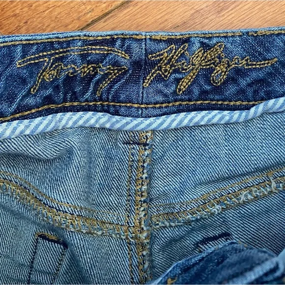 Tommy Hilfiger women’s calf roll up capri jeans size 4 - Picture 4 of 8